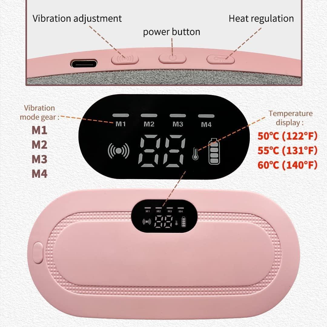 PORTABLE CORDLESS HEATING PAD FOR MENSTRUAL