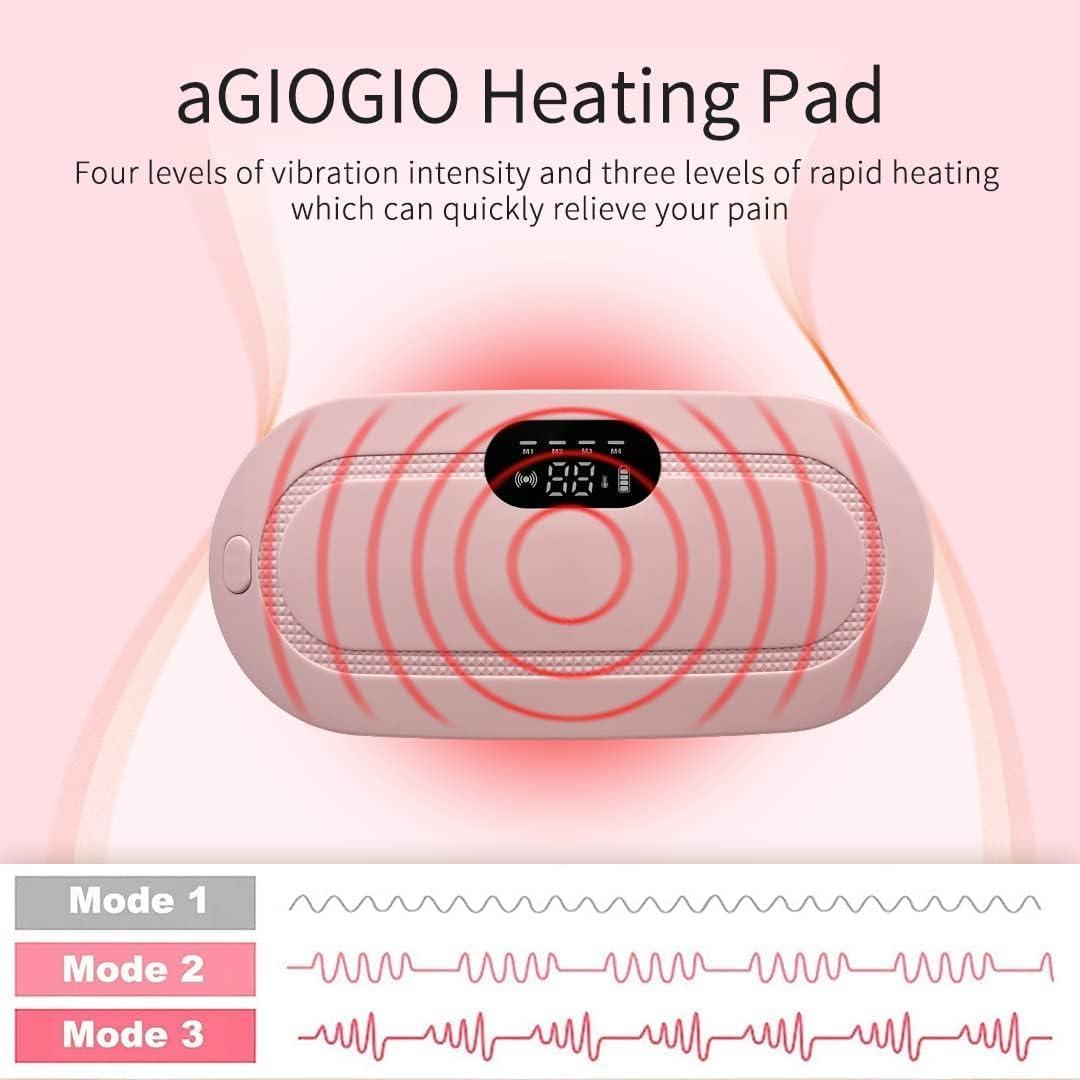 PORTABLE CORDLESS HEATING PAD FOR MENSTRUAL